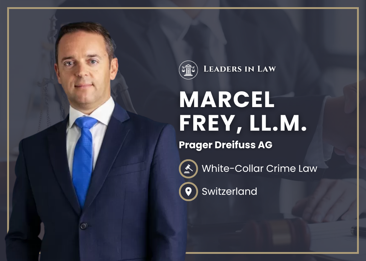 Welcome Banner Marcel Frey, LL.M.
