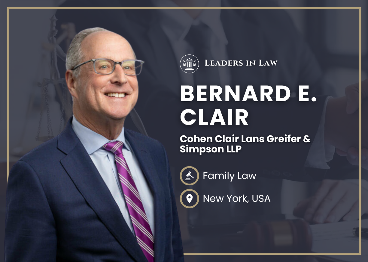 Welcome Banner Bernard E. Clair